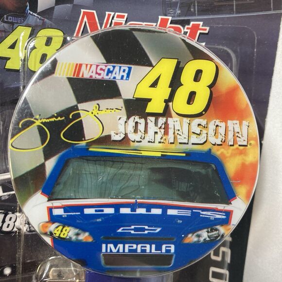 NASCAR Night Light Jimmie Johnson #48 Lowes 2009 Chevy Impala Unopened Box - Picture 8 of 13